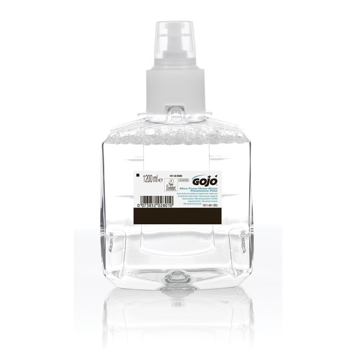 GOJO Mild Foam Handwash Fragrance Free LTX?12 ? 1200ml