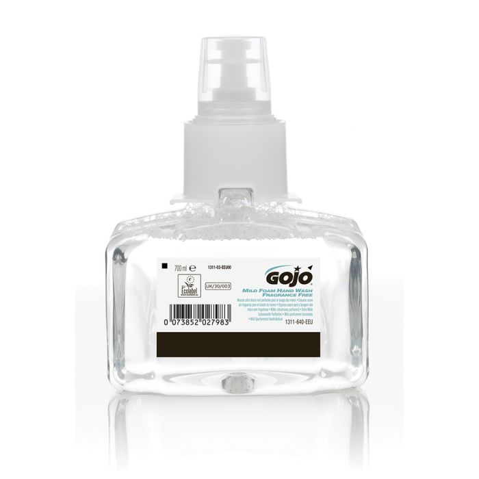 GOJO Mild Foam Handwash Fragrance Free LTX?7 Refill ? 700ml