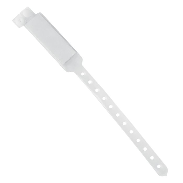Premier Identification Card Insert Bracelets ? White