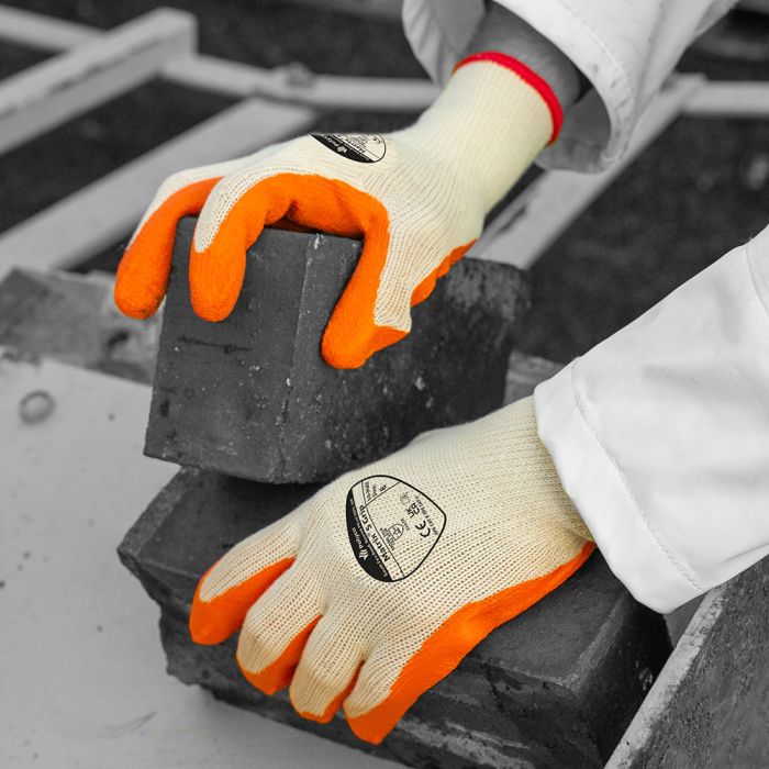 Matrix S Grip Crinkle Latex Palm Coated Glove
