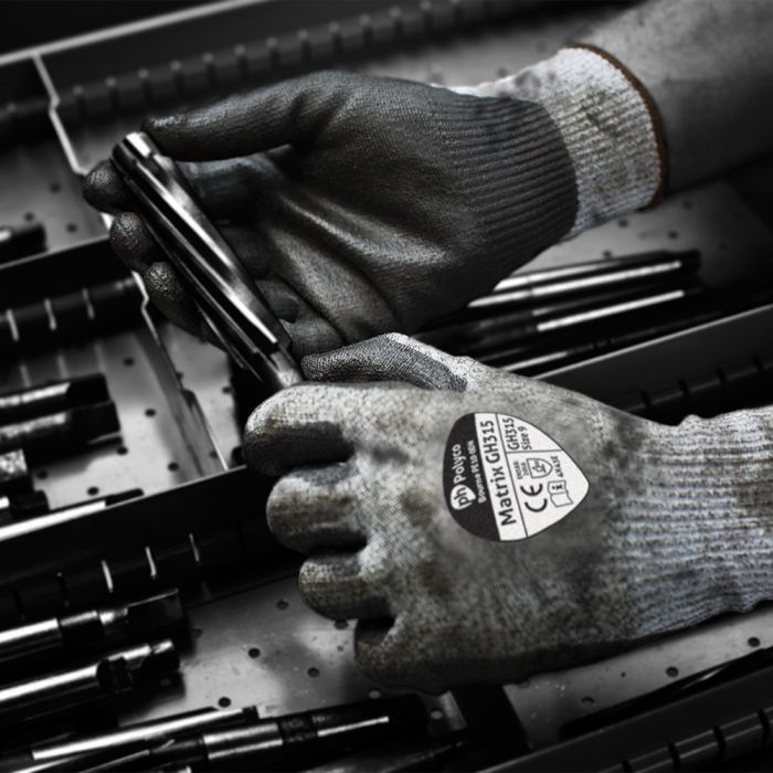 Matrix GH315 PU Palm Coated Cut Resistant Glove