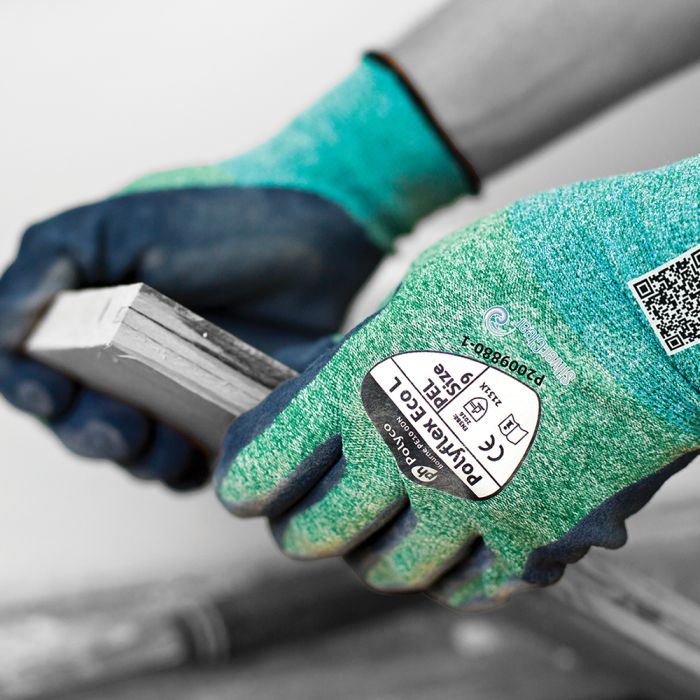 Polyflex Eco L Recycled Latex Coated Gloves
