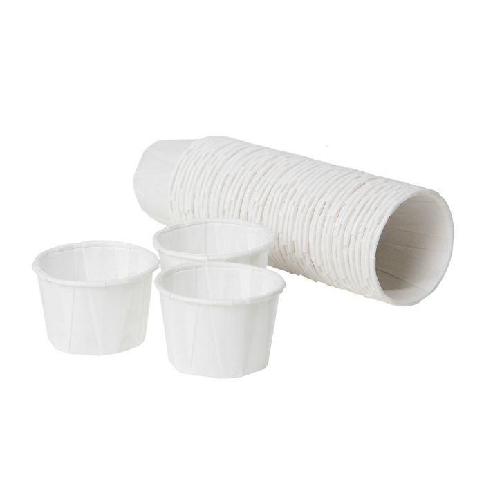 Waxed Paper Medicine Pots