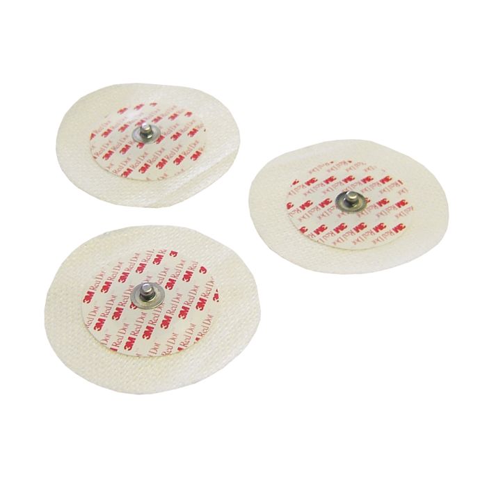 3M Red Solid Gel Electrode with Soft Cloth Backing