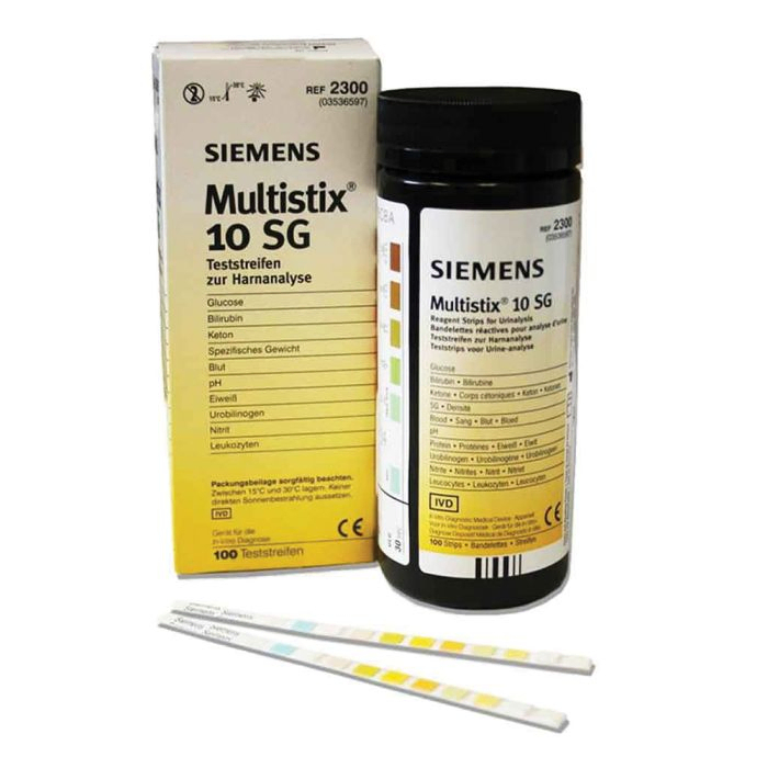 Siemens Multistix Urine Test Strips ? 10 SG